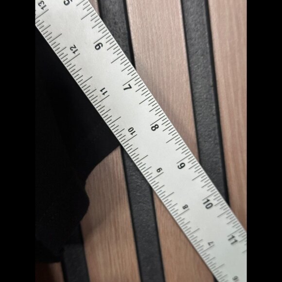 Reformation T Shirt Medium Womens Black Short Sleeve Basic Tee w Tote Bag V Neck - Picture 8 of 11